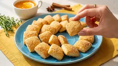 Um minuto — e já está pronto! Um chef revela como fazer biscoitos de kefir «rápidos»