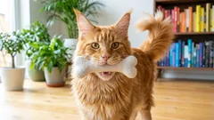 Um gato comporta-se como um cão — É adorável, mas não ignore estes sinais de alerta