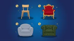 Teste de personalidade: Escolha uma cadeira e descubra o papel que desempenha entre as pessoas