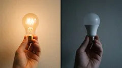 Substituí lâmpadas modernas por antigas — o resultado foi inesperadamente agradável